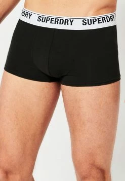 Superdry 3 PACK - Pants - Schwarz