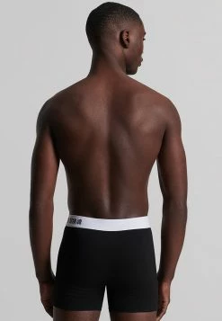 Superdry OFFSET - Pants - Black/white