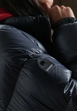 Superdry LUXE ALPINE - Down Jacket - Eclipse Navy -Superdry Shop 3a1f08cde8c14c2bbcf5c8673728f9d8