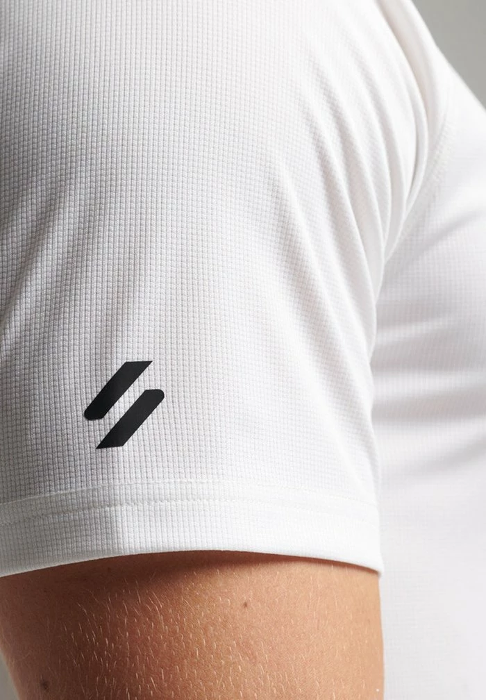 Superdry Print T-shirt - Optic 4 Superdry Print T-shirt - Optic - Image 4