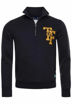 Superdry FIELD HALF ZIP - Sweatshirt - Charcoal Marl -Superdry Shop 3a58363c7ea94d0887eb33dad0ef9152