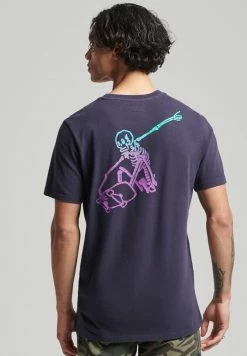 Superdry VINTAGE CALI TEE - Print T-shirt - Rinse Navy -Superdry Shop 3a585ff88b614d5c83e69de4b96489ce