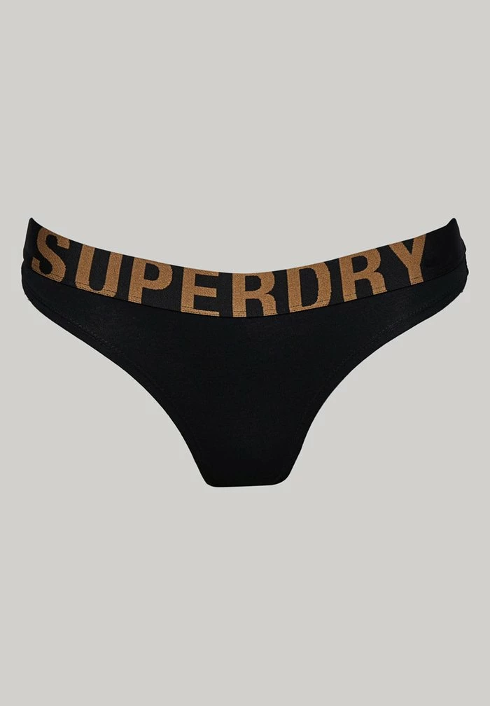 Superdry Bikini Bottoms - Black Gold 4 Superdry Bikini Bottoms - Black Gold - Image 4