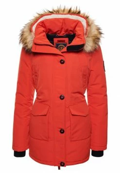 Superdry EVEREST - Parka - Bold Orange -Superdry Shop 3bd0cdea1ad24d82a7ba16aac000f143