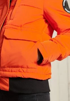 Superdry EVEREST - Winter Jacket - Orange -Superdry Shop 3be3fbc67444473ca6c2e7600f98feb6