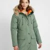 Superdry ROOKIE - Down Coat - Olive/khaki