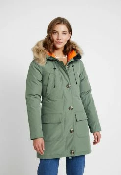 Superdry ROOKIE - Down Coat - Olive/khaki