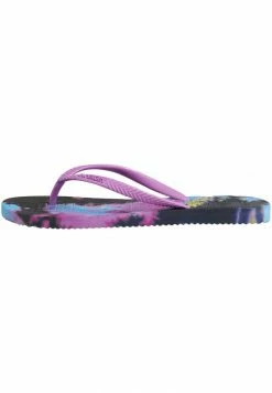 Superdry CODE TIE DYE - Pool Shoes - Purple Tie Dye