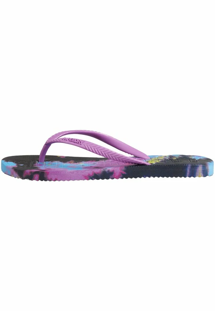 Superdry CODE TIE DYE - Pool Shoes - Purple Tie Dye 1 Superdry CODE TIE DYE - Pool Shoes - Purple Tie Dye