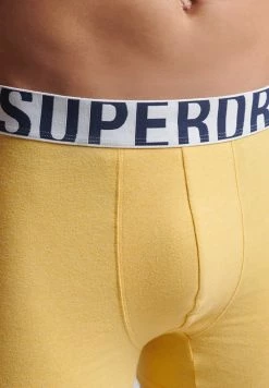 Superdry 2 PACK - Pants - Mazarine Nautical Yellow