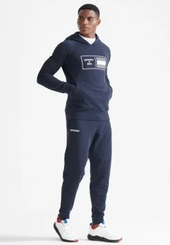 Superdry Hoodie - Rich Navy