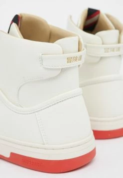 Superdry BASKET LUX - High-top Trainers - Off White -Superdry Shop 3c2c20d9f162491192c6bd99bb6cfd6c