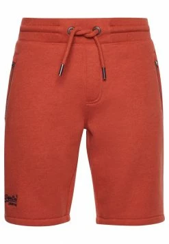 Superdry Tracksuit Bottoms - Rust Orange Marl