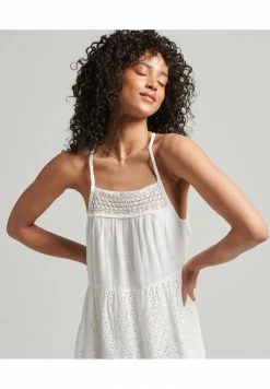 Superdry VINTAGE - Day Dress - Brilliant White -Superdry Shop 3c50e34a4d5f4188b1ee0e5da6bd0187