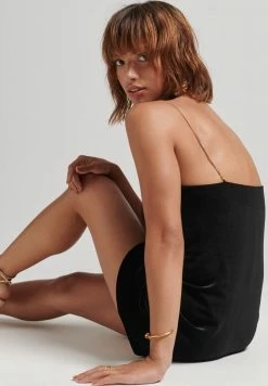 Superdry Cocktail Dress / Party Dress - Black -Superdry Shop 3c6f6e95af344f94b679755466bd3a0c
