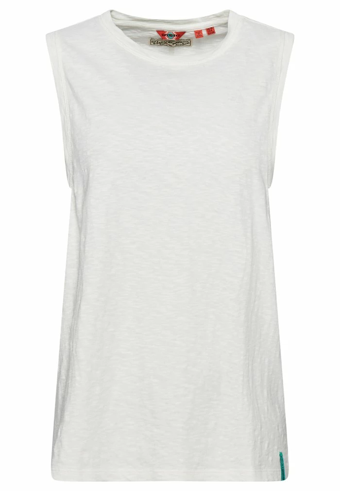 Superdry VINTAGE SURF RANCHERO VEST - Top - Off White 1 Superdry VINTAGE SURF RANCHERO VEST - Top - Off White