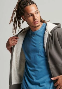 Superdry BORG - Zip-up Sweatshirt - Vintage Black 7 Superdry BORG - Zip-up Sweatshirt - Vintage Black -Superdry Shop 3d1290ae17c4402b864e14093852e46b