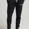 Superdry CORE LOGO GRAPHIC - Tracksuit Bottoms - Black