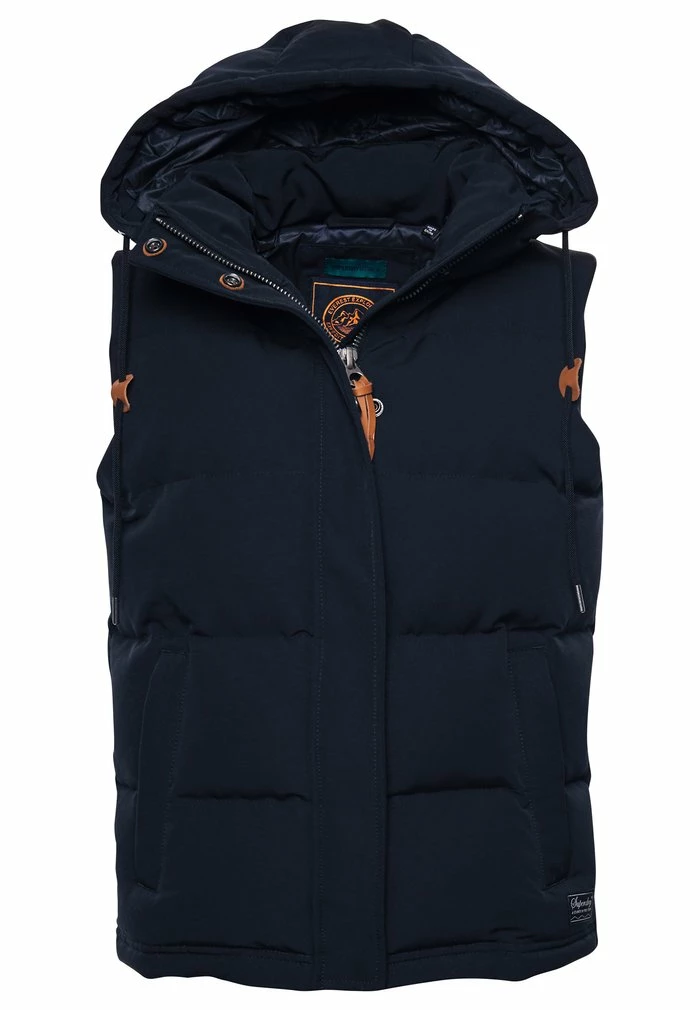 Superdry EVEREST - Waistcoat - Eclipse Navy 7 Superdry EVEREST - Waistcoat - Eclipse Navy - Image 7