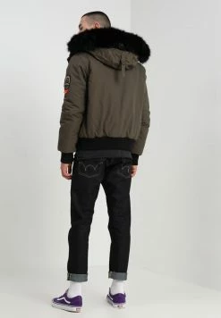 Superdry EVEREST - Winter Jacket - Khaki -Superdry Shop 3d4976f9040f4ccdb737b11be8c8a375