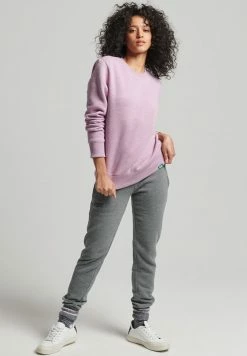 Superdry VINTAGE - Sweatshirt - Vintage Purple Marl