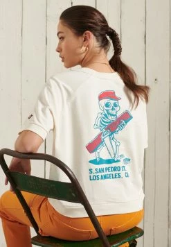 Superdry Print T-shirt - Oyster -Superdry Shop 3d6b7282a8d546fa85c915ded1e6c3ad