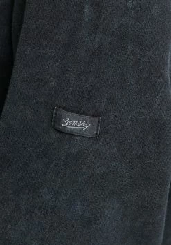 Superdry BRAND MARK METAL - Hoodie - Heavy Amp Black -Superdry Shop 3d8240e021094d0eb9170e6b7888b0d3