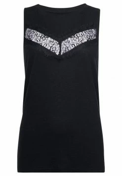 Superdry CHEVRON - Top - Black -Superdry Shop 3daa0b62f1e14731931e2f43789c678d