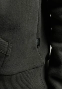 Superdry VINTAGE CORE LOGO METALLIC - Hoodie - Washed Black -Superdry Shop 3db497bb87ad40b7836f1d9b8ce01f97