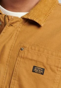 Superdry VINTAGE RANCH - Summer Jacket - Denim Co Tobacco -Superdry Shop 3dbe0561f0ac48e3890b2c6624b33f13