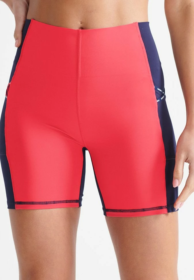 Superdry RUN TIGHT - Shorts - Raspberry Red 1 Superdry RUN TIGHT - Shorts - Raspberry Red