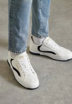 Superdry VEGAN BASKET LUX LOW - Trainers - White Navy