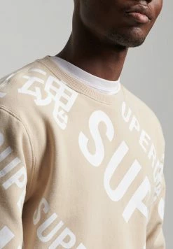 Superdry Sweatshirt - Feather Grey -Superdry Shop 3df68d15b5c34268aa6897fa57f8f4ec