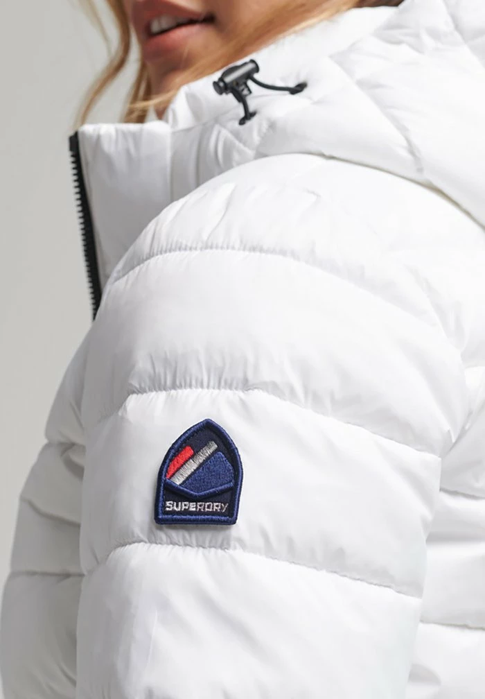 Superdry CLASSIC FUJI PUFFER - Winter Jacket - White 3 Superdry CLASSIC FUJI PUFFER - Winter Jacket - White - Image 3