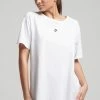 Superdry SPORT RUN SHORT SLEEVE - Print T-shirt - White