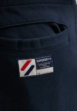 Superdry ESSENTIAL TAPERED - Tracksuit Bottoms - Deep Navy -Superdry Shop 3e70d5609fc94a7cb5eea0112ad4297e