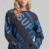 Superdry 2-10-S-1-04 - Sweatshirt - Rich Navy