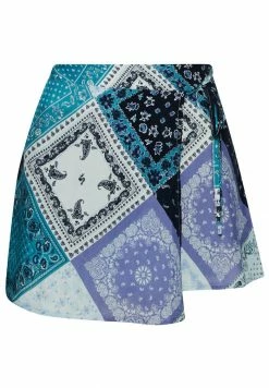 Superdry A-line Skirt - Bandana Blue Aop -Superdry Shop 3e77917bebf348ef8b942cadee659979