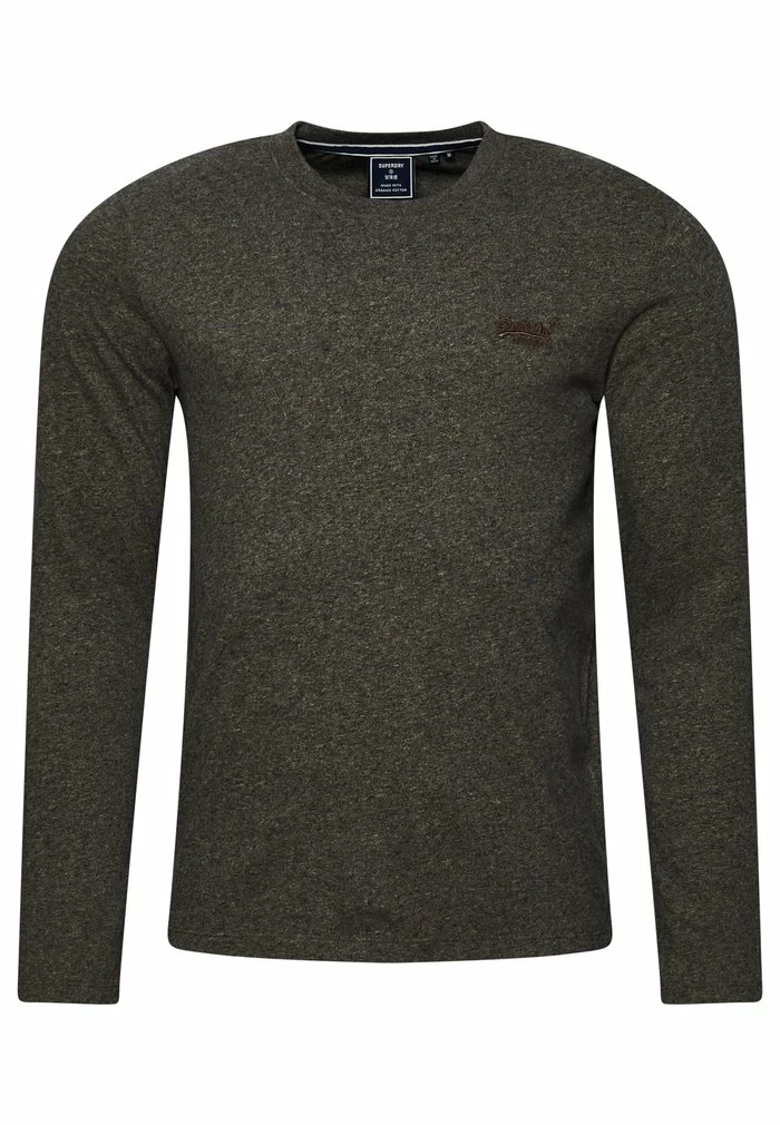 Superdry VINTAGE - Long Sleeved Top - Cinder Grit 3 Superdry VINTAGE - Long Sleeved Top - Cinder Grit - Image 3