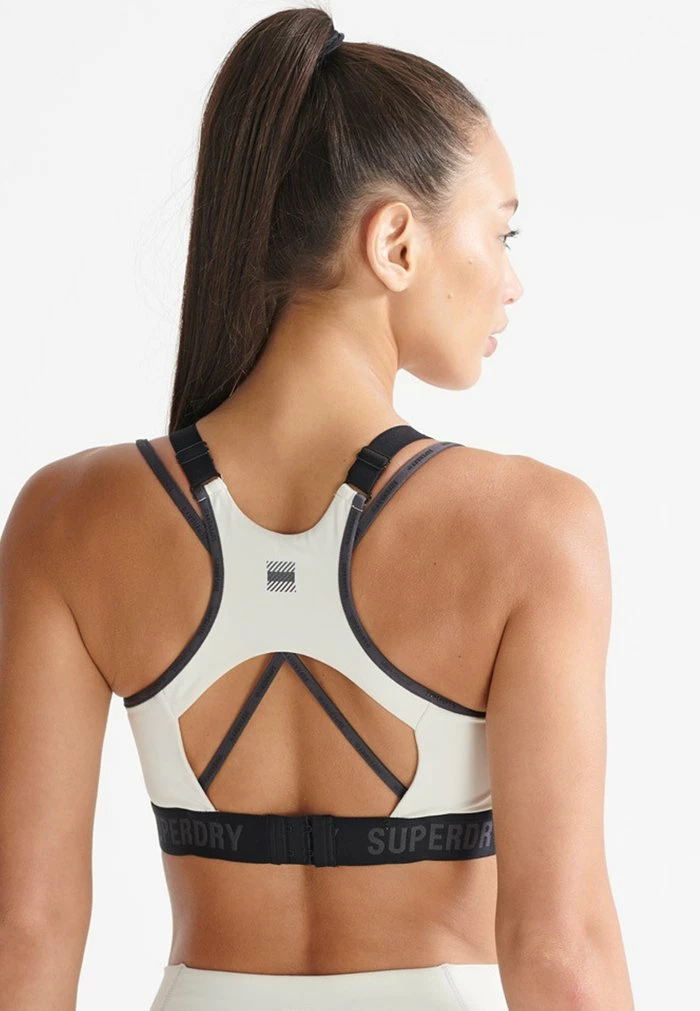 Superdry Bustier - Soft Grey 3 Superdry Bustier - Soft Grey - Image 3