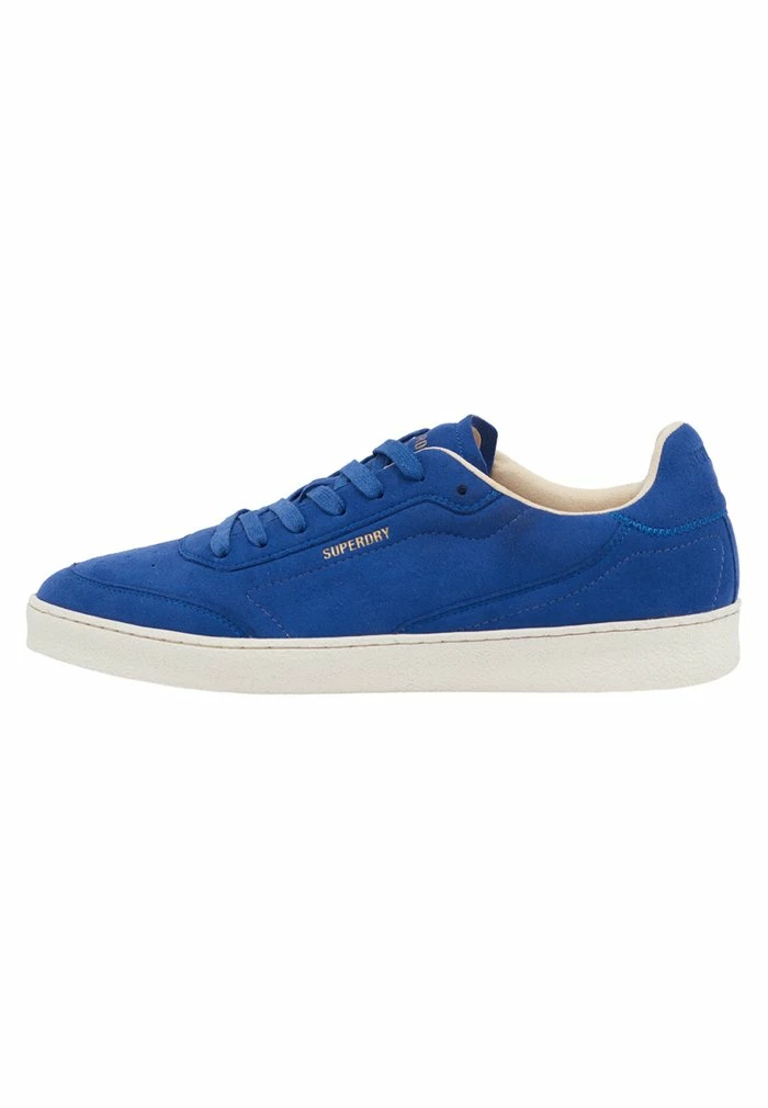 Superdry VEGAN RETRO SLEEK - Trainers - Mazarine Blue 1 Superdry VEGAN RETRO SLEEK - Trainers - Mazarine Blue