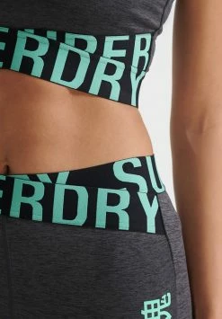 Superdry Leggings - Trousers - Charcoal Marl Hot Mint 10 Superdry Leggings - Trousers - Charcoal Marl Hot Mint -Superdry Shop 3ed994a5ca7340ea9243d49e32b1e822