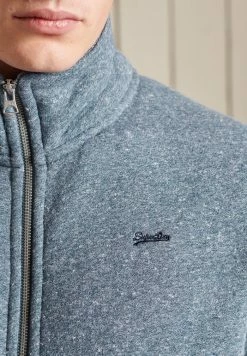 Superdry VINTAGE TRACK - Zip-up Sweatshirt - Tois Blue Grit 11 Superdry VINTAGE TRACK - Zip-up Sweatshirt - Tois Blue Grit -Superdry Shop 3ee90660e63e4d61b6d3347f5aeca9a0
