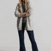 SUPERDRY - Cardigan - Pale Grey Marl
