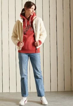 Superdry HERITAGE - Hoodie - Hike Red