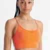 Superdry TRAINING SEAMLESS CONTOUR - Sports Bra - Jaffa Orange