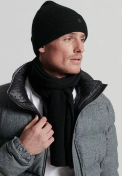 Superdry SET 2-IN-1 - Scarf - Black
