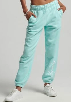 Superdry Tracksuit Bottoms - Cali Blue