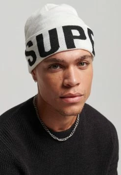 Superdry MOUNTAIN - Beanie - Optic Black