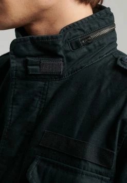 Superdry VINTAGE M65 MILITARY - Light Jacket - Jet Black 9 Superdry VINTAGE M65 MILITARY - Light Jacket - Jet Black -Superdry Shop 3ffbe658c225473e9ee5bdcae727d7ec